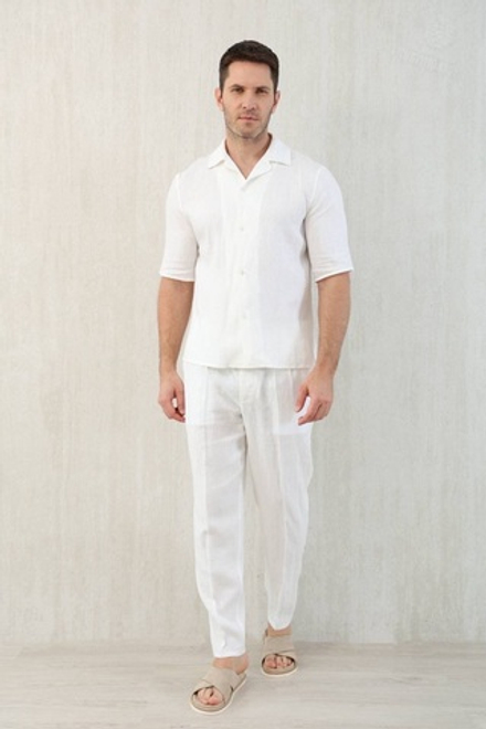 Льняной костюм Brunello Cucinelli