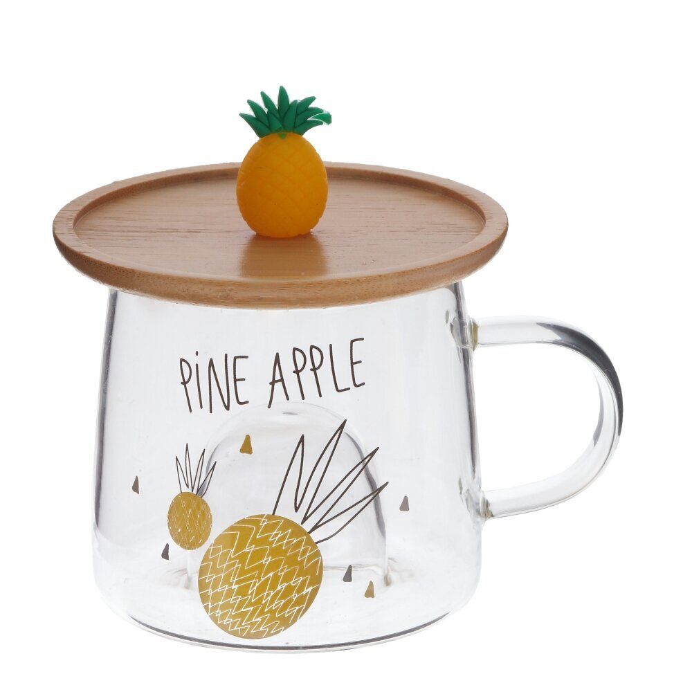 GAEM Кружка с крышкой, 300 мл, L11 W9,5 H8 см, 4в.