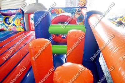 Популярный надувной батут "Приключения Золотой рыбки"