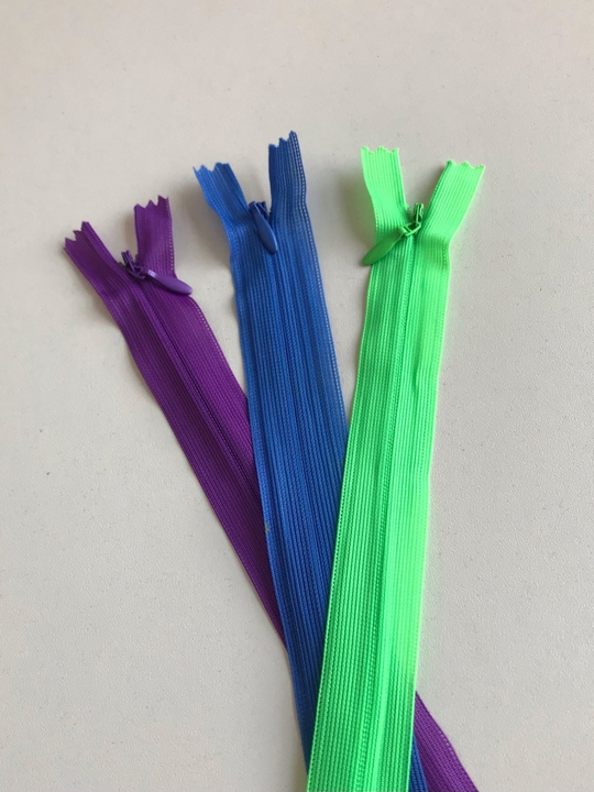 Молния потай 20см капрон электрик св