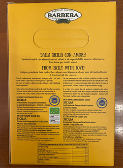 НАБОР ОЛИВКОВЫХ МАСЕЛ BARBERA 2*0,5 л, Италия