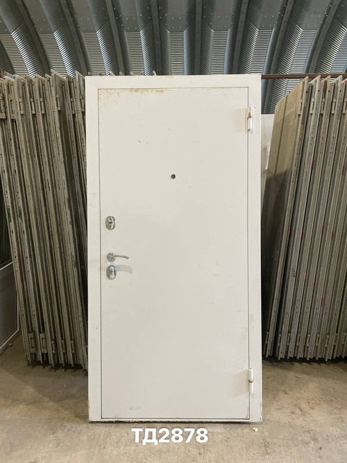 Дверь металлическая Б/У 205(в) х 96(ш) Входная