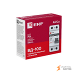 Устройство защитного отключения УЗО ВД-100 2P 40А/300мА (электромеханическое) EKF PROxima