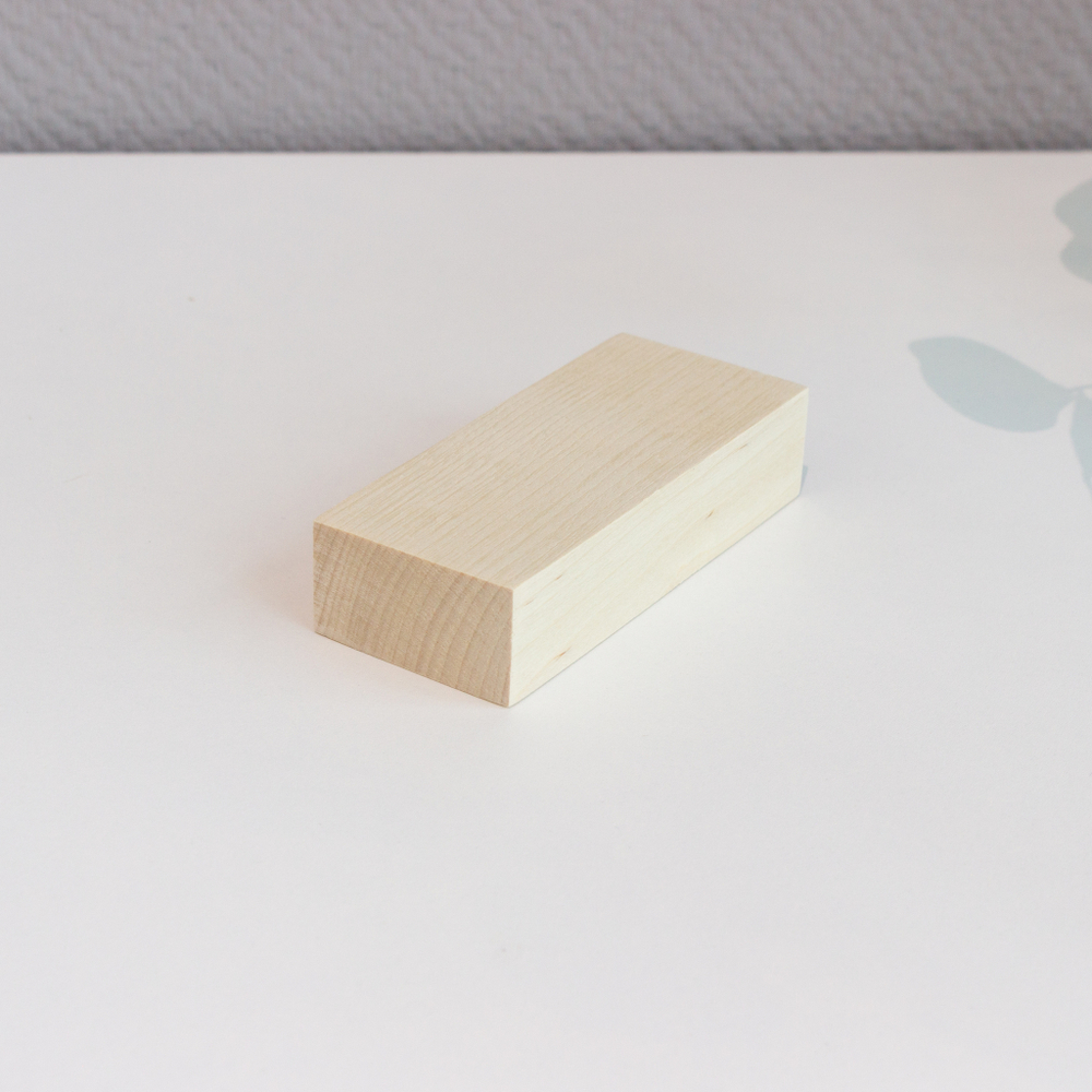 Брусок деревянный 12*5,5*3 1 шт