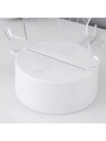 Светильник сенсорный «Кот сидя» LED 7 цветов USB/от батареек