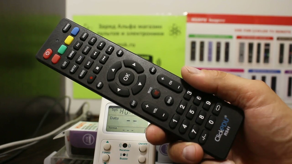 Пульт универсальный на все TV RS41 ClickPdu