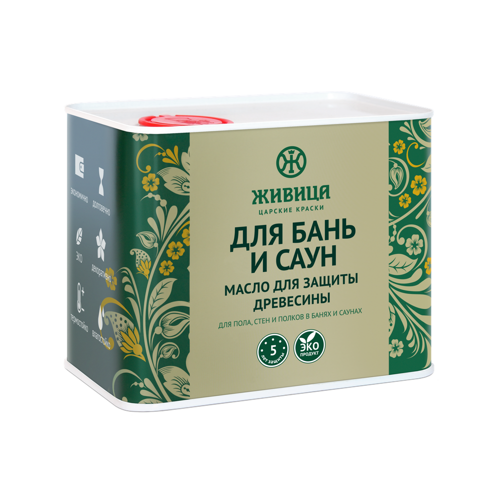 Масло по дереву для бань и саун