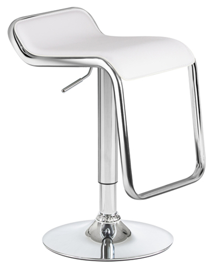Стул барный DOBRIN CRACK, белый