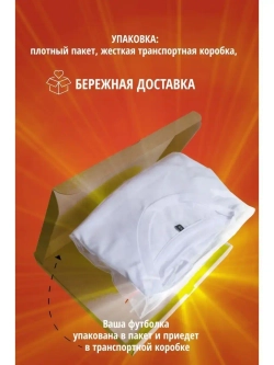 Белая футболка базовая однотонная премиум