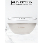 Миска-салатник Jolly Kitchen F7, 30 см, 5 л, нержавеющая сталь