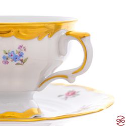 Набор чайных пар Queen's Crown Мелкие цветы 220 мл
