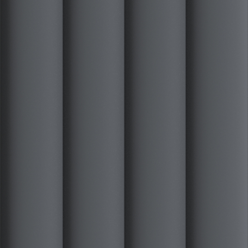 Панель Стеновая Реечная МДФ Stella Wave De Luxe Black Lead 2700x119x16 (4шт.упак.)