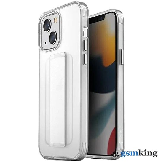 Uniq HYBRID HELDRO Mount + Band for iPhone 13 Matte Clear