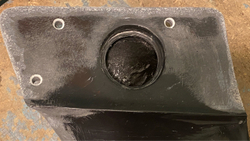 Шноркель Нива Шевроле/Тревел для комплектации с рейлингами (без окраски)