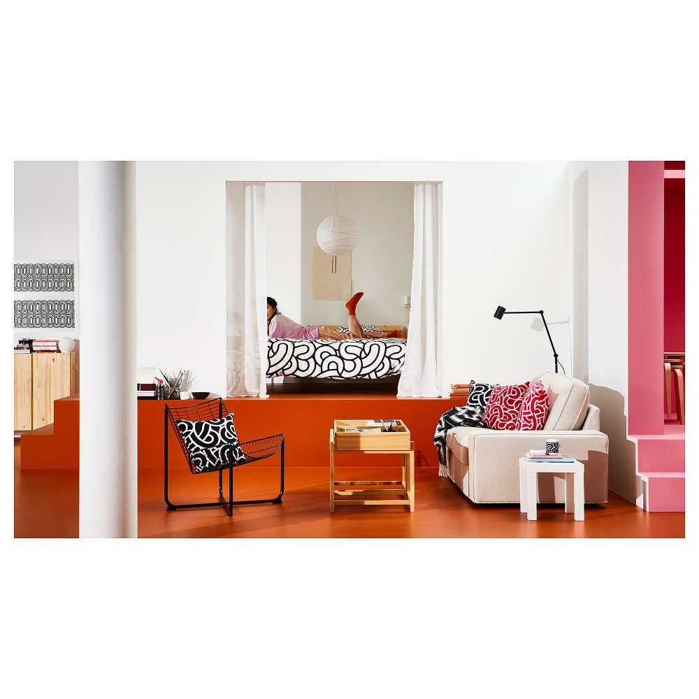 Свеча ароматическая IKEA SOTRONN (СОТРЕНН), Чай и имбирь, Черный, 25 часов