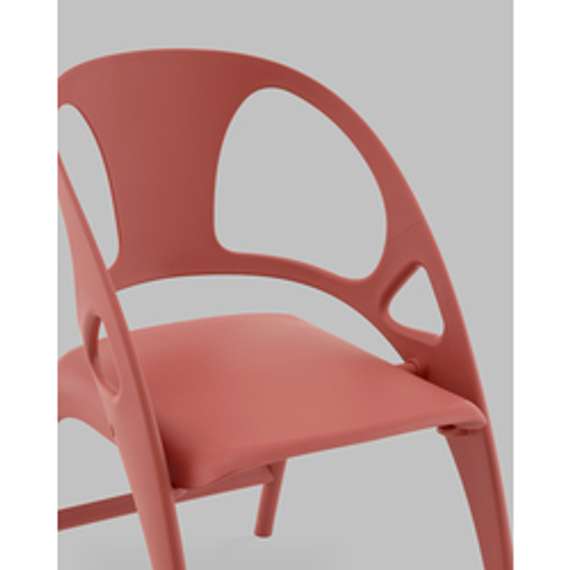 Стул складной Liara пластик бордо