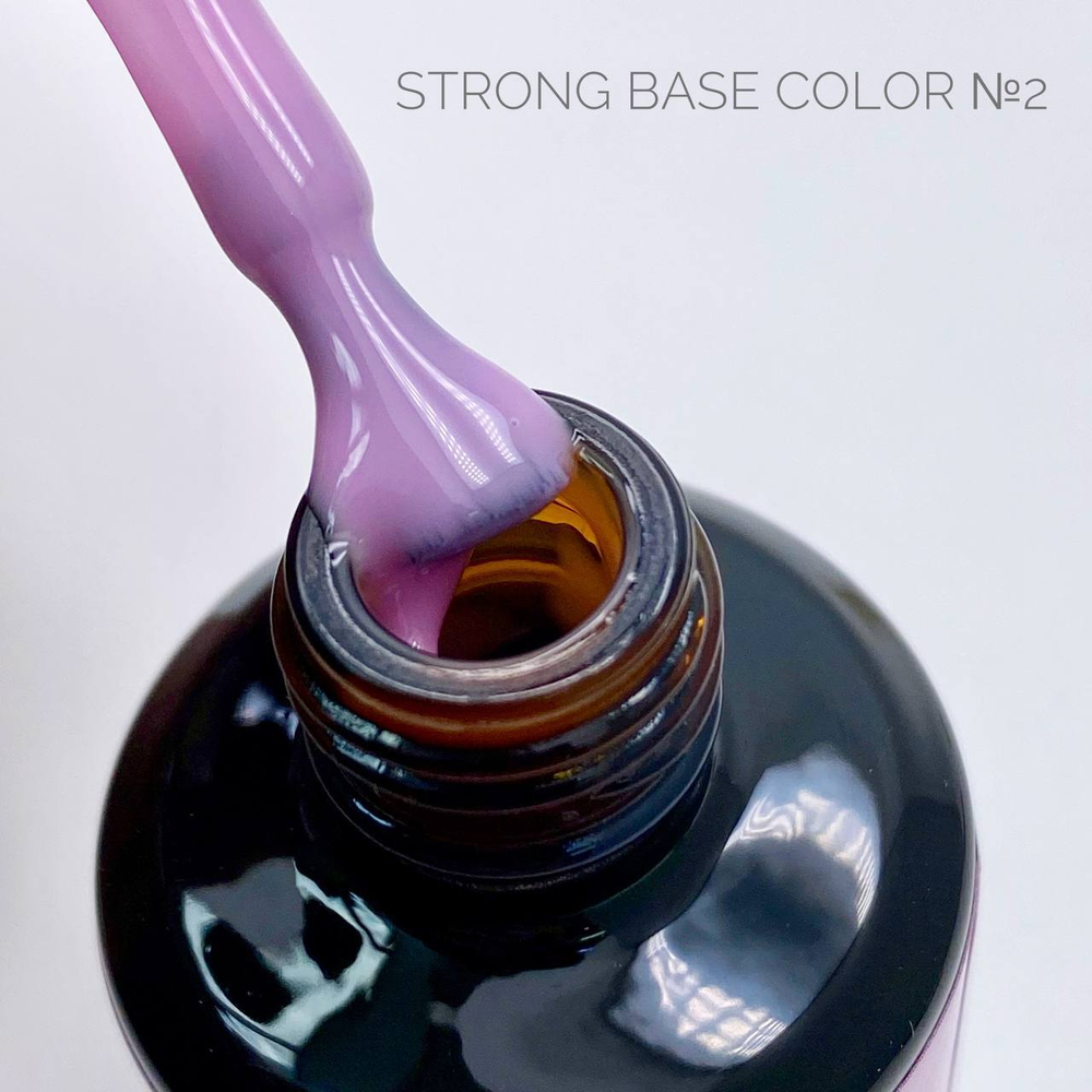 Bloom Strong base Color 02 - База жесткая сиреневая, 15 мл