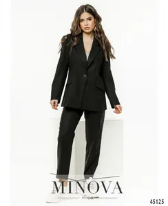Костюм 2180-черный Minova