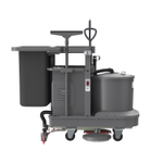 Многофункциональная уборочная тележка Vostok МТ40 (с литиевой АКБ) - 2х щетки