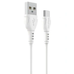 Кабель USB - USB Type-C BOROFONE BX51, 3A (белый) 1м