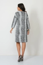 Платье М 3331/серый микс