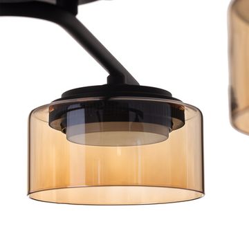 Потолочная люстра 4*GX53 CL243141 черный/прозрачный/шампань ESPACE Citilux