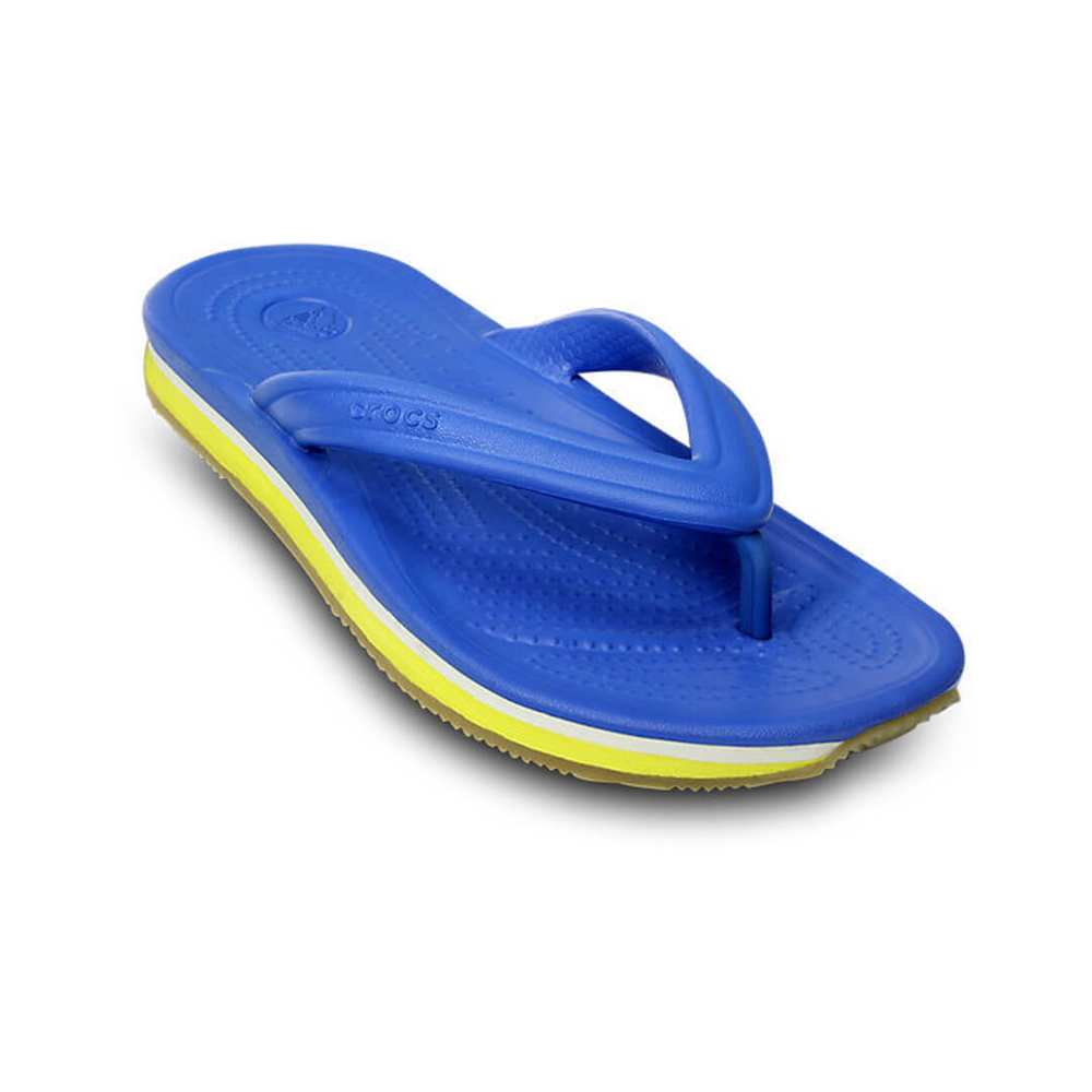 Шлепанцы Детские Crocs Retro Slingback Flat Varsity Blue Burst