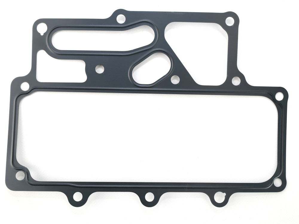 Прокладка теплообменника (сервисного модуля) дв. WEICHAI WP7 а/м МАЗ,SHACMAN, SHAANXI (металл, 610800070196) RUATI