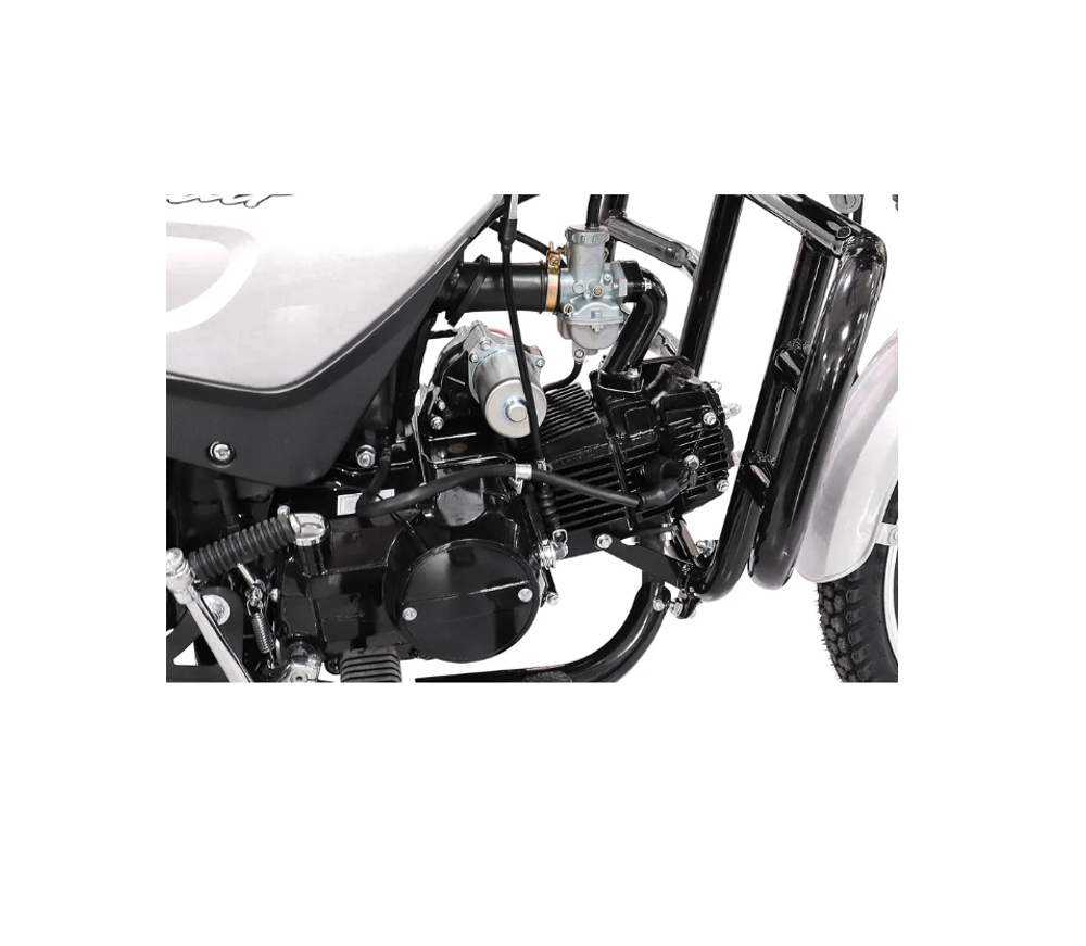 Мопед KT50 Alpha Пегас Люкс, мощный 125 см3 (49,9 см3)