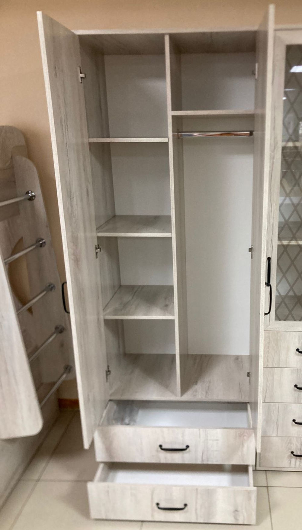 Шкаф 2-х створчатый Монреаль Дуб Канадский