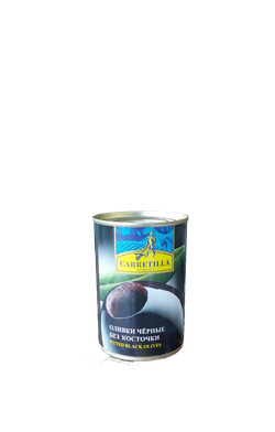 Оливки черные без косточки 280 гр., CARRETILLA, Испания (2шт)