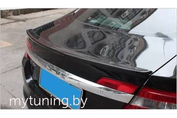 Спойлер глянцево - черный V.1 для Jaguar XF 2009-2015