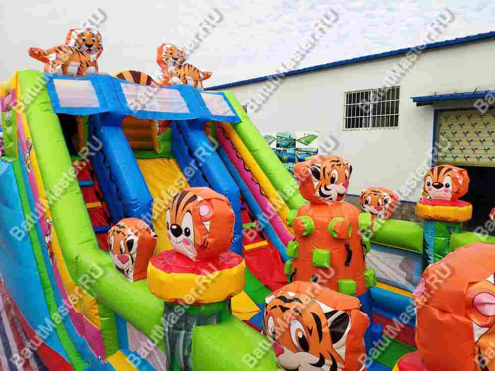Коммерческий батут «Тигриная страна 2», 8*4*5 м