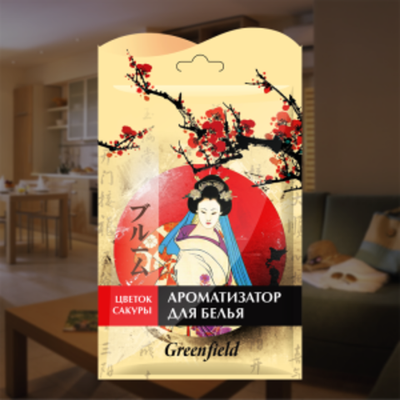 Ароматизатор для белья Greenfield Цветок сакуры 15 г.