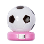 2802330 Ночник пластик от сети "Футбольный мяч" МИКС 8х5,5х5,5 см