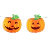 Растяжка бумажная «Helloween - Злые тыквы» 3 м