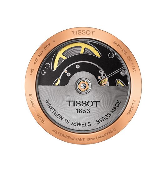 Мужские часы Tissot T098.407.36.052.01 Gentleman Swissmatic