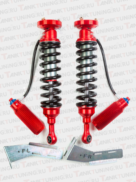 Tank300 / H9 NEW Стойки передние (койловеры) комплект для лифта 2.5" ST8000 DSC