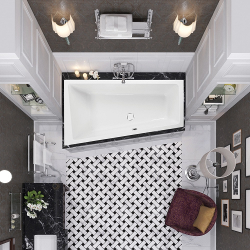 Акриловая ванна Vagnerplast CAVALLO OFFSET 160x90 Left