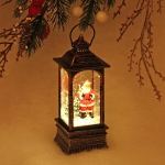 Сувенир с подсветкой Christmas «Фонарь - Весёлый Дед Мороз» 12,8х5,4 см (3хAG13)