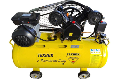 Компрессор ТД Техник ТЕХНИК КМ-2065 100л 2,2кВт 480л/мин V-образный 2 поршня 65мм 10 атм 29