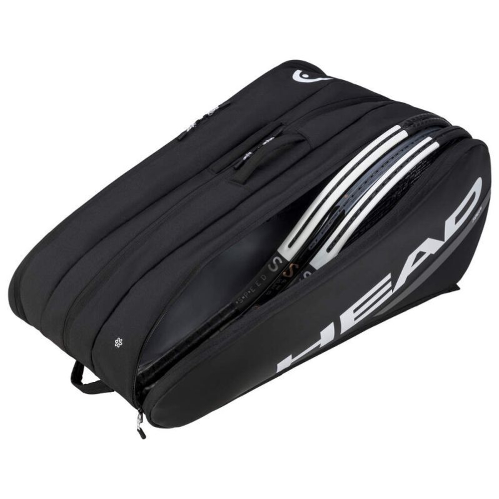 Сумка теннисная Head Tour Racquet Bag XL - black/white