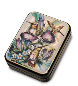 Народные промыслы ШК-55/149-B Шкатулка «Колибри» исп. Маркова