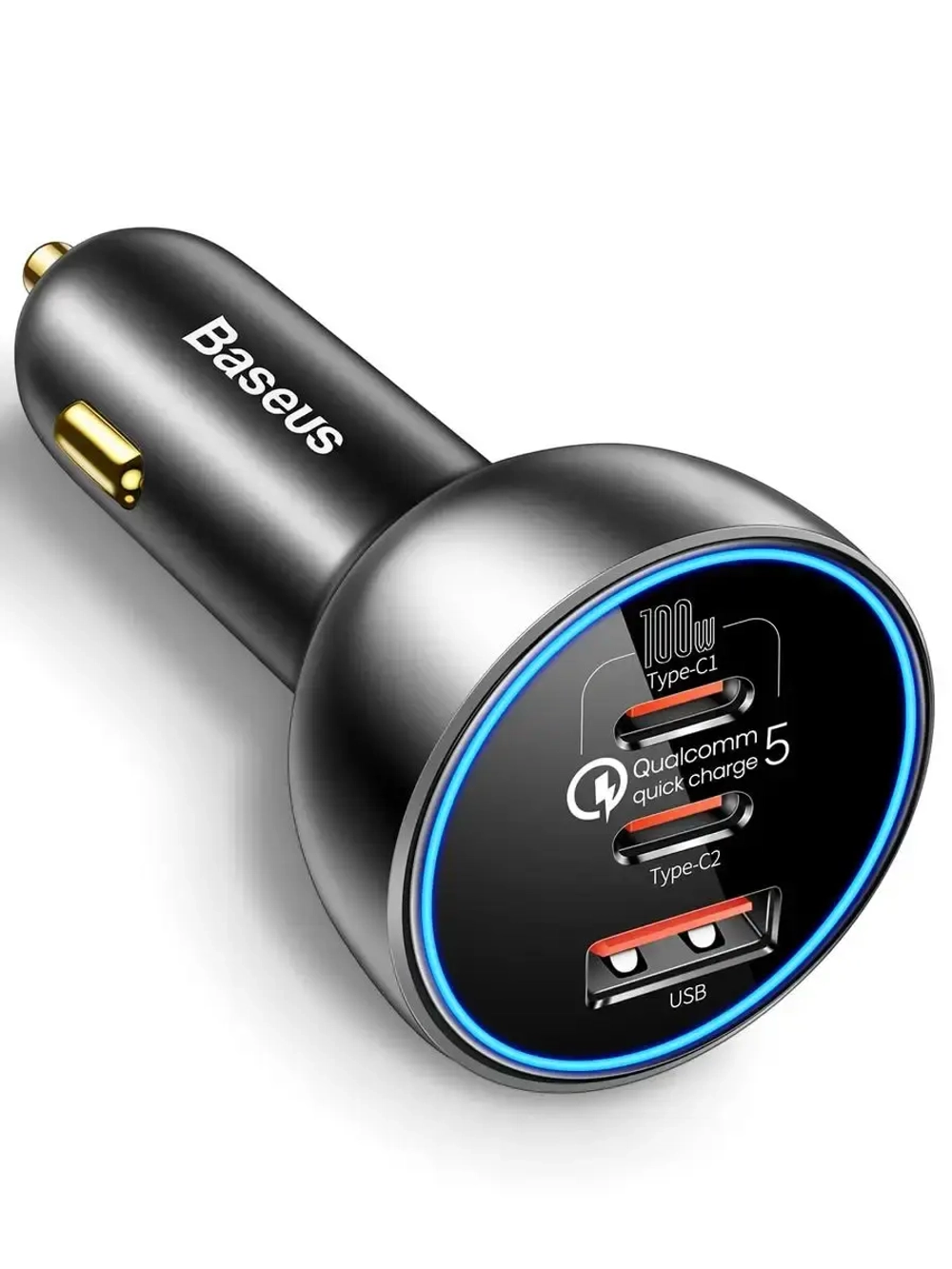 Мощная автомобильная зарядка Базеус 160w