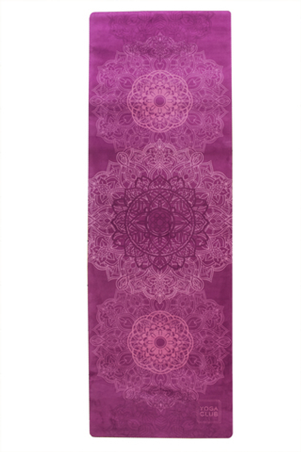 Коврик для йоги Mandala 183*61*0,1 см из микрофибры и каучука