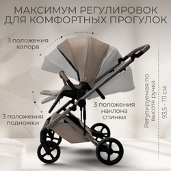Модульная коляска BubaGO Viena 3в1