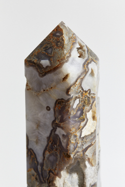 Моховой агат призма XXL