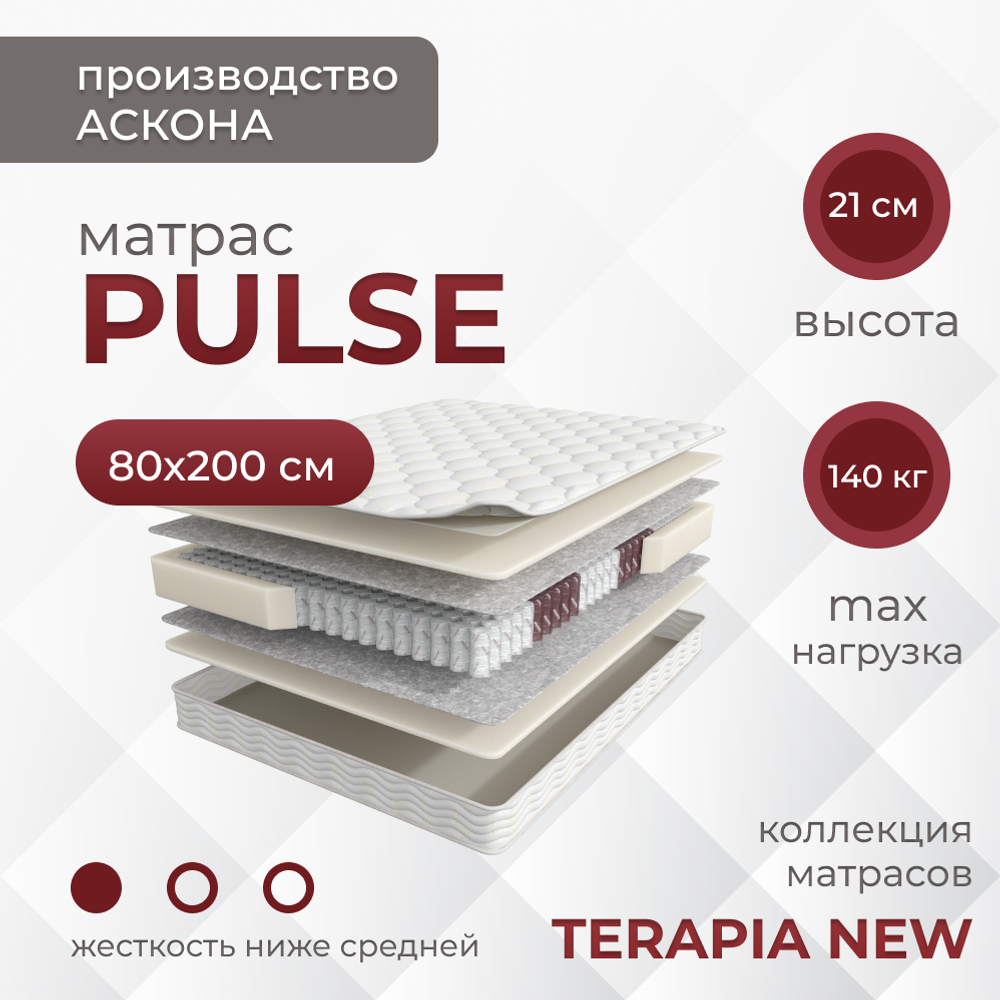 Матрас Askona TERAPIA NEW Pulse