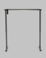 Подстолье для стола с электроприводом и регулировкой высоты, 1 мотор, память 3 уровня высоты, серый