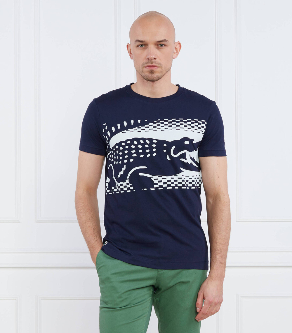 Футболка Lacoste - темно-синий(TH5195)